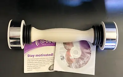 Original 2.5lb Shake Weight Shake Weight W/ DVD White • $18.95