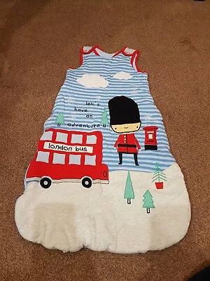 Tu Baby Sleeping Bag 6-12 Months London Design • £7