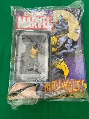 Eaglemoss Marvel Classic Collection Man-Wolf No 108 Display Figure And Magazine • £7.99