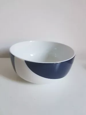 J By Jasper Conran Debenhams Blue Stripe Cereal Soup Bowls 15cm • £12