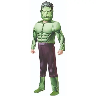 Rubies The Hulk Marvel Superhero Boy's Fancy Dress Costume • £12.49