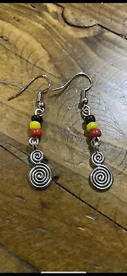 Aboriginal  Gathering Circles Piercing Earrings Be Proud And Deadly • $6