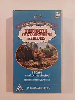 Thomas The Tank Engine And Friends Escape And Other Stories VHS Video Tape • $19.95