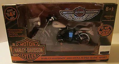 Harley Davidson 2003 Dyna Super Glide Sport Ertl 1:18 • $74.99