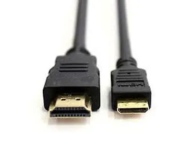 HDMI Mini For Panasonic Lumix DMC-ZS20 - TZ30 Digital Camera Data Cable Charger  • £6.59