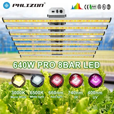 PHLIZON 320W 640W Upgraded W/SAMSUNG561C LED Grow Light Commercial Grow Lamp CO2 • $559.99