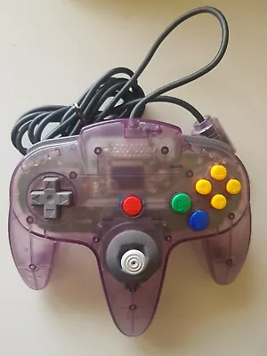 Nintendo 64 Controller Atomic Grape Joystick 9/10 - Official • $44.65