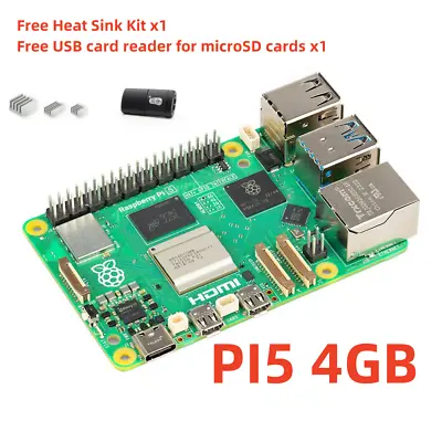 Raspberry Pi 5 4GB (Arm Cortex-A76 2.40GHZ 4GB RAM ) All In One Desktop • $72.89