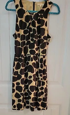 Matty M Silk Dot Sleeveless Dress GUC Sz M • $11.99