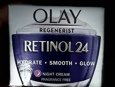 $29.84 • Buy BRAND NEW OLAY REGENERIST RETINOL24 NIGHT Cream Fragrance Free 50ml