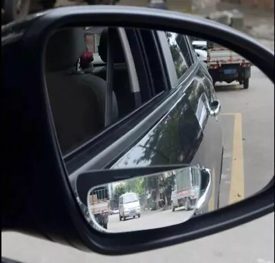 2 PCS Blind Spot Mirror For Cars Auto 360° Wide Angle Convex Rear Side View SUV • $6.49