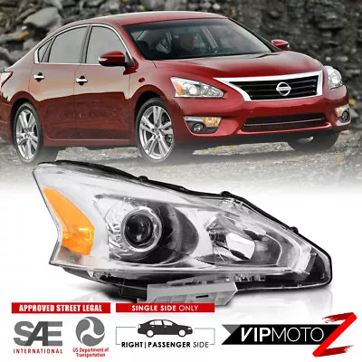 For 2013-2015 Nissan Altima Sedan {Passenger Side} Right Chrome Head Light Lamp • $74.99