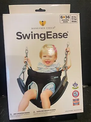 $10 • Buy Honeybee Child SwingEase • Portable Swing • 6-36 Months 40 Lbs Max • New