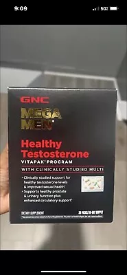 GNC Mega Men Healthy Test Vitapak 30 Packs • $69.99