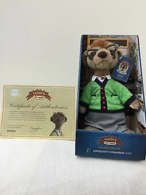 Maiya Compare The Meerkat Toy With Official Certificate Brand New & Boxed • £15