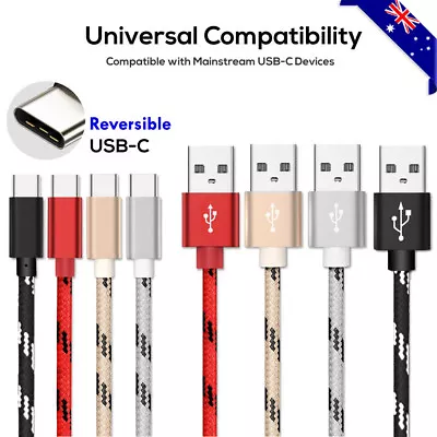 For Samsung Galaxy Note 20 Ultra 10 Plus 9 8  Type-C Data Fast Charger USB Cable • $4.99