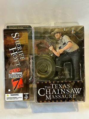 McFarlane Toys Movie Maniacs Series 7 Texas Chainsaw Massacre SHERIFF HOYT - NEW • $74.99