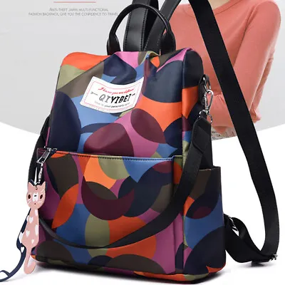 Women Anti-theft Backpack Schoolbag Outdoor Backpack Travel Bags • $16.89