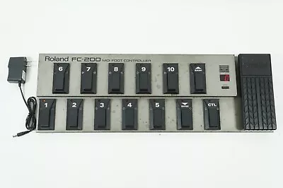 Roland FC-200 MIDI Foot Controller Battery Powered Multifunction BOSS • $119.99