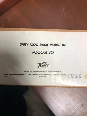 Peavey Unity 1000 Rack Mount Kit • $35