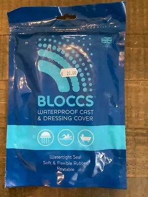£0.99 • Buy Bloccs Child Short Leg Waterproof Cast Cover- Large