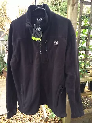 Karrimor Fleece Jacket Mens Large Black BNWT KSB 300 Fleece • £45