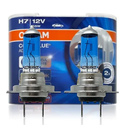 Osram H7 Cool Blue Advance Halogen Headlight Bulbs | 62210CBA | Pack Of 2 • $26.99