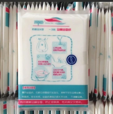 £5.99 • Buy 20 Disposable Paper Toilet Seat Covers For Camping Travel Sanitary`430*35G9H