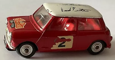 Corgi Toy 321.1966 Monte Carlo Rallye Bmc Mini Cooper S. Autographed .minor Wear • $88.28