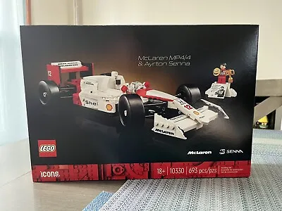 New LEGO Icons: McLaren MP4/4 & Ayrton Senna (10330) - Free Shipping! • $113.99