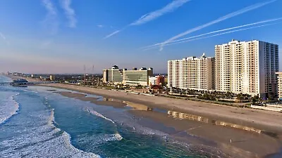 Daytona Beach FL Wyndham Ocean Walk 2 Bedroom Condo June 2-7 • $1299