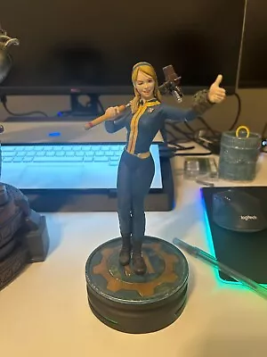 Fallout  Vault Girl 9  Statue By ThinkGeek Good Condition No Original Box • $95