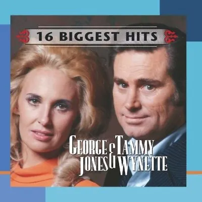 George Jones / Tammy Wynette : 16 Biggest Hits CD***NEW*** Fast And FREE P & P • £10.35