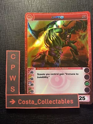 Opto - 2 Max P & S - 60/60/50/50/25 - Ripple Foil - Chaotic Card - Promo - Nm • $65