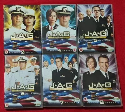 JAG : Series 2 4 5 6 7 8 DVD Collection DVD • £21.75