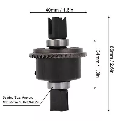 43T Front Rear Differential Gear For ZD Racing 1/7 DBX‑07 EX‑07 Remote New • £21.14