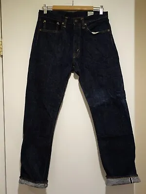 OrSlow JAPANESE SELVEDGE DENIM JEANS LOT 107 Size 30x30 (US XS) Made In JAPAN • $189.99