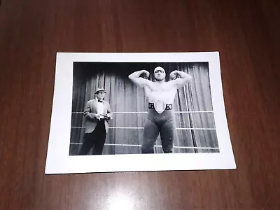 Vintage Original Wwwf Wrestling Photo Hans Mortier & Wild Red Berry 1967 Pl.read • $32