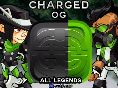 Brawlhalla: Charged OG  - All Legends Pack - 5 Min Delivery • $22.99