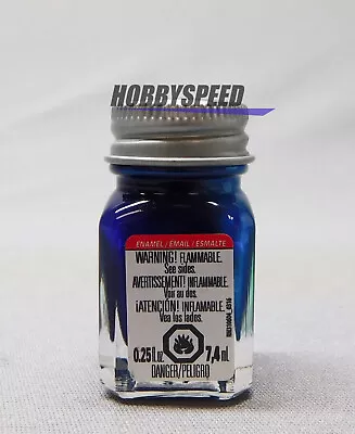 TESTORS PAINT BLUE METALFLAKE ENAMEL 1/4oz JAR Plastic Model TES1539 NEW • $6.94