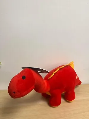 My Pets Interactive Red Dinosaur Dog Toy Squeaker Plush Tagged NEW 15” • £8