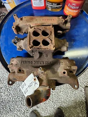 1956 Ford  INTAKE MANIFOLD 4BBL ECZ-9425-A Y-Block V-8 Used • $150