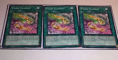 3X Vylon Filament GENF-EN057 - Yugioh Yu Gi Oh! 3 Playset • $1.27