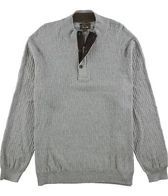 Tasso Elba Mens Mock Neck Textured Pullover Sweater • $33.86