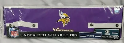 Nfl Minnesota Vikings Under The Bed Storage Bin 22 X 12 X 6.5 • $1.50