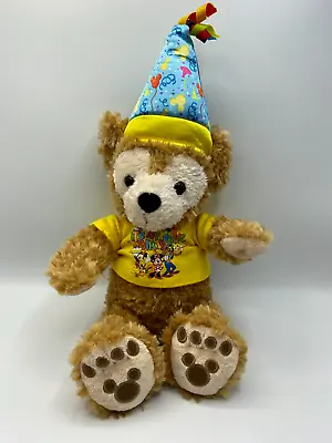 DUFFY The Disney Bear Mickey Mouse Plush Happy Birthday Stuffed Animal • $28.99