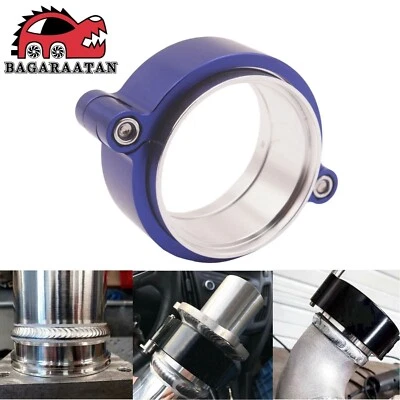$19.99 • Buy 3.5'' 90mm HD Clamp Intake V-Band Clamp Flange For Intake Intercooler Turbo Pipe