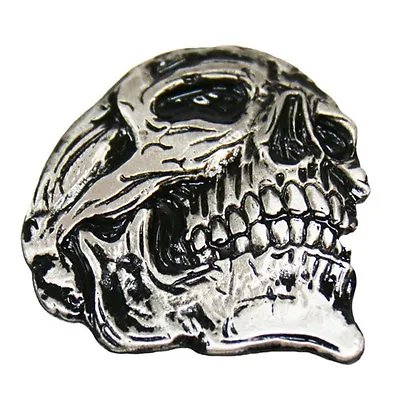 Spade Skull Jacket Vest Outlaw Mc Biker Pin   • $9.99