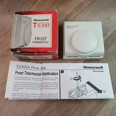 Honeywell Home T4360 Central Heating Frost Thermostat T4360A1009 Stat - BNIB • £24.99