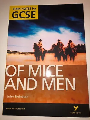 Gcse York Notes - Of Mice And Men • £4
